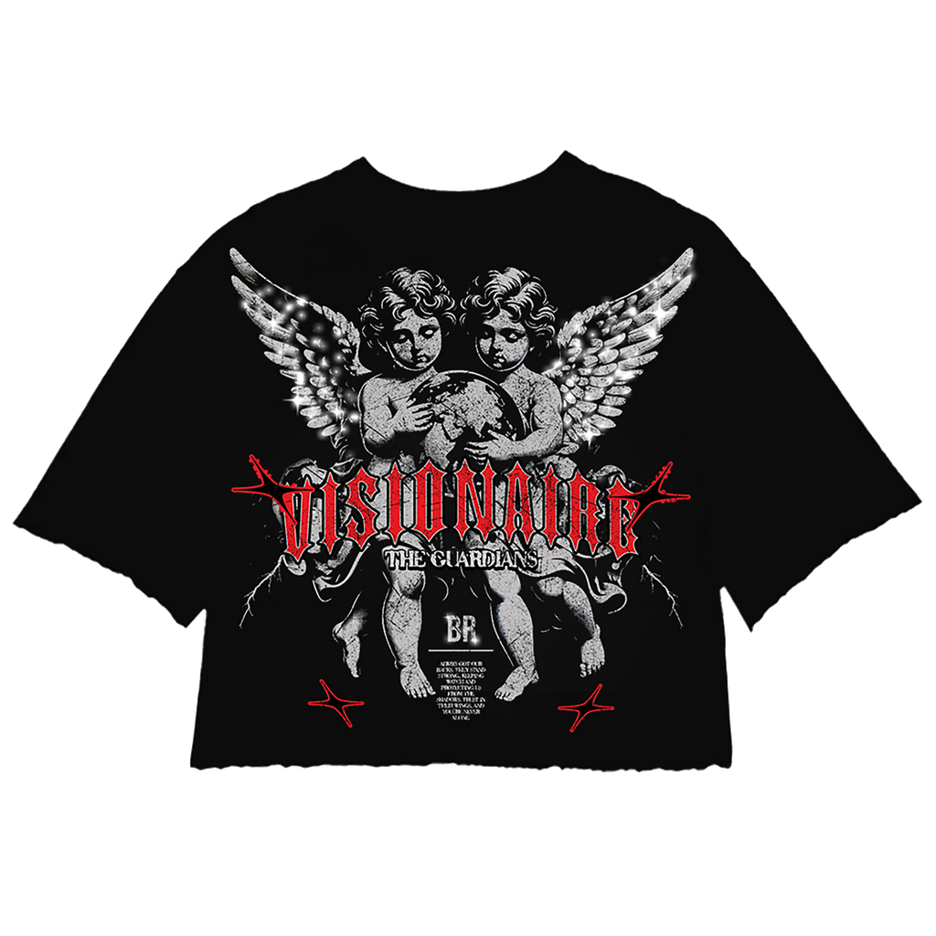 THE GUARDIANS DIAMOND BLACK TEE