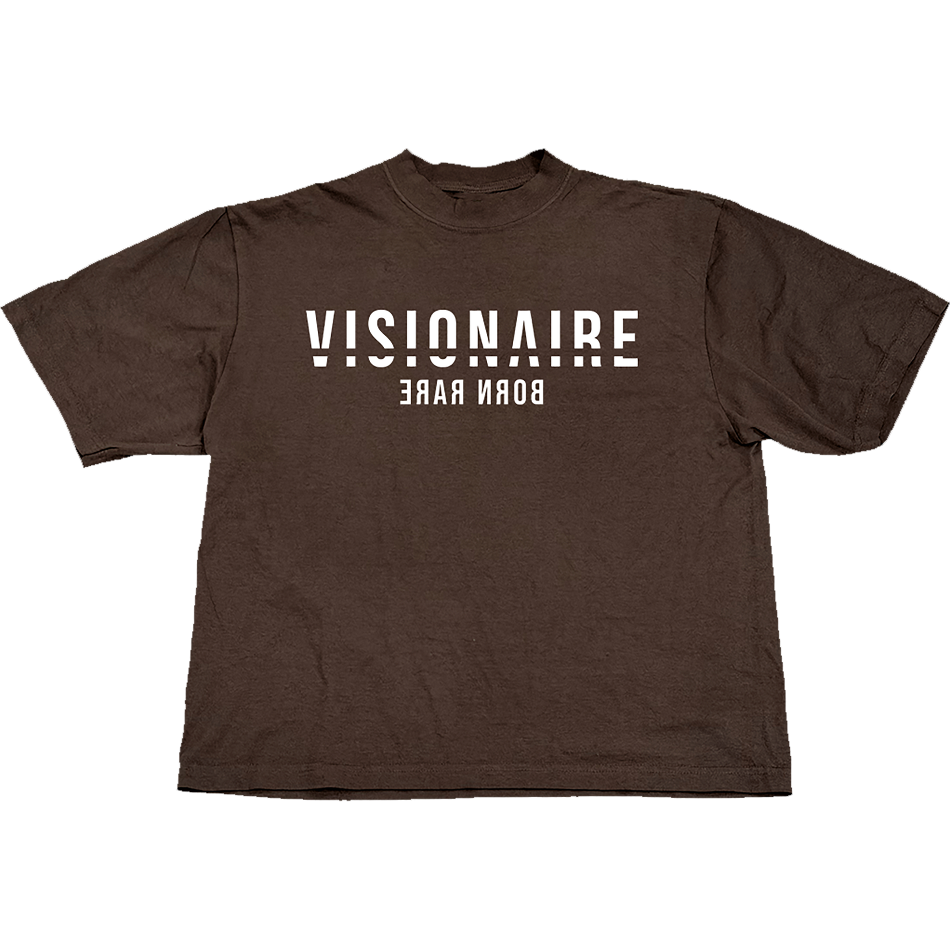 BORN RARE MIRROR-SCRIPT TEE