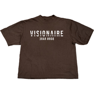 BORN RARE MIRROR-SCRIPT TEE