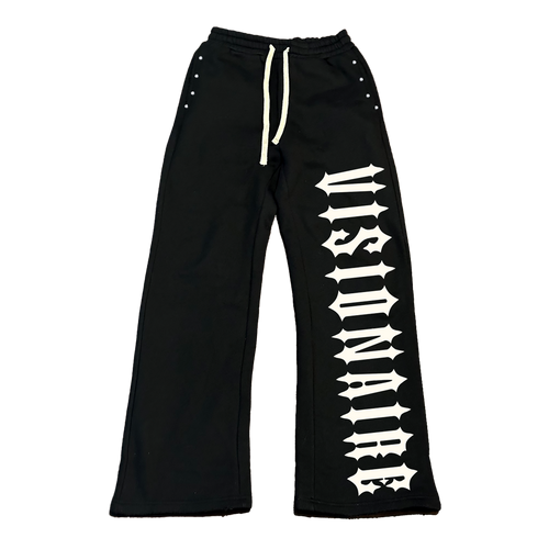 Black Visionaire Crystl Sweats