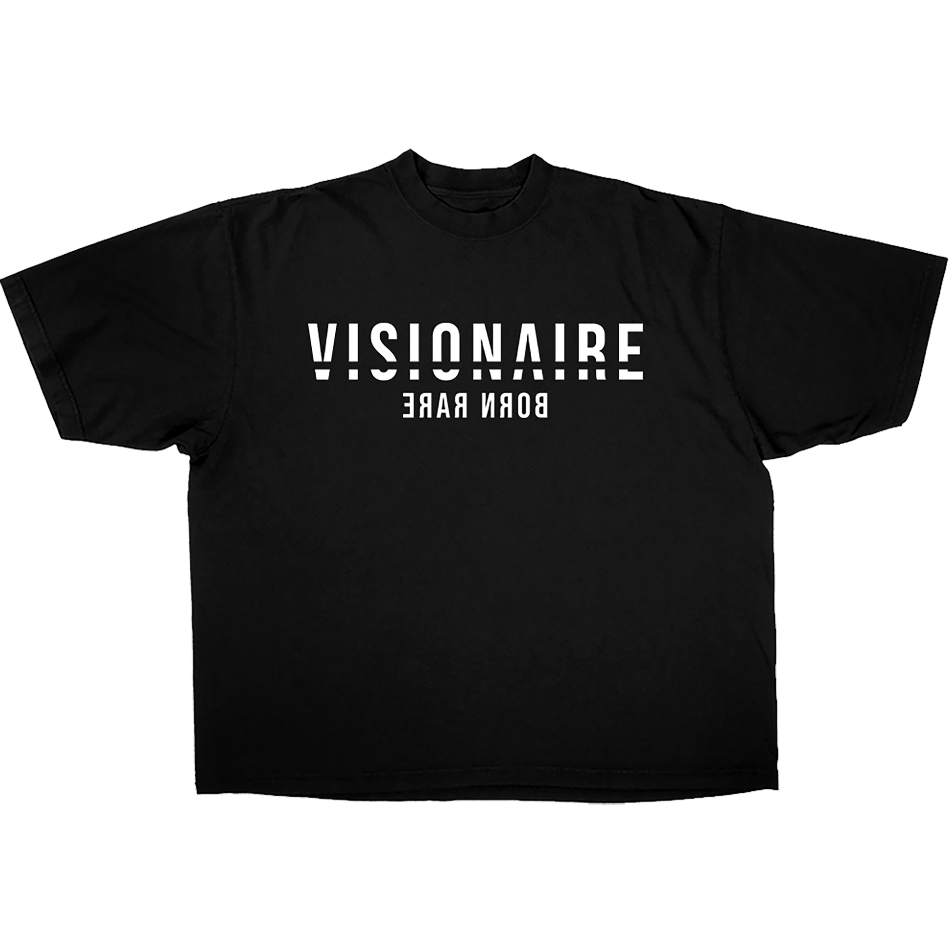 BORN RARE MIRROR-SCRIPT TEE