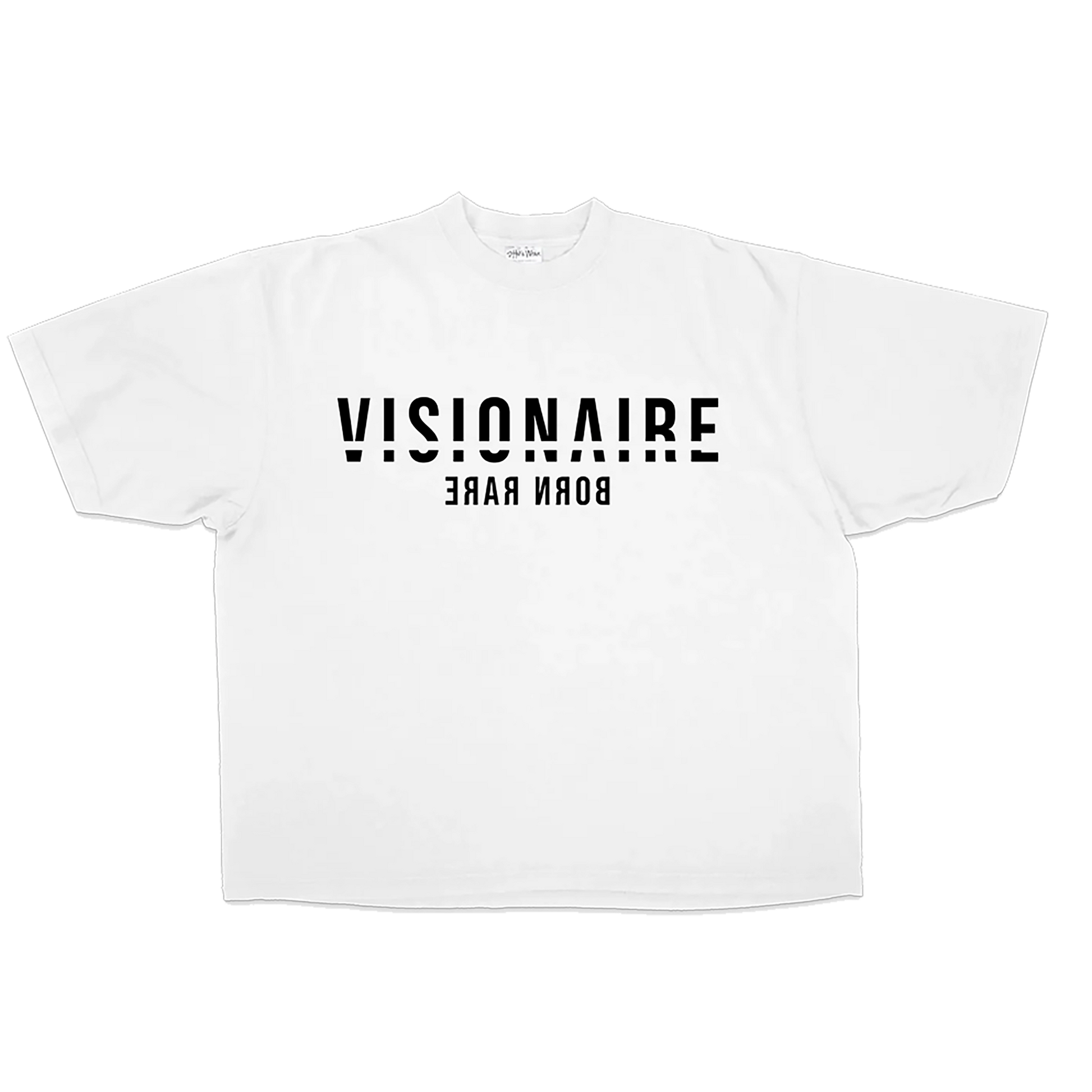 BORN RARE MIRROR-SCRIPT TEE